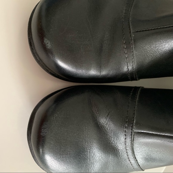 Hush Puppies Kana - Black Leather Waterproof Insulated Ankle Boots - Size 8.5M - Picture 9 of 14